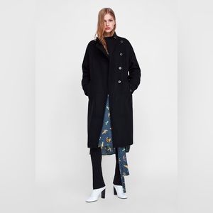 Zara lemaire style wool coat